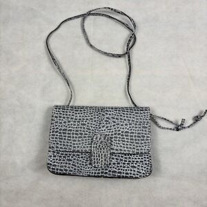 Mundi Leather Cross Body Bag Purse Small Mirror Vintage